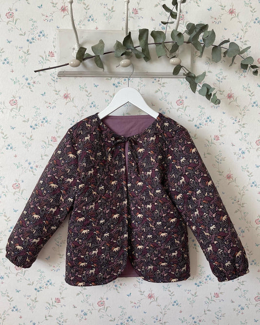 Rahbek Studio Pattern: Quilted Children's jacket size 80-122