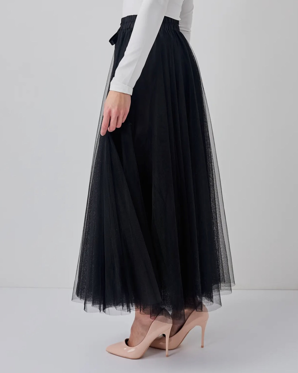 Choklate tylnederdel - Sort