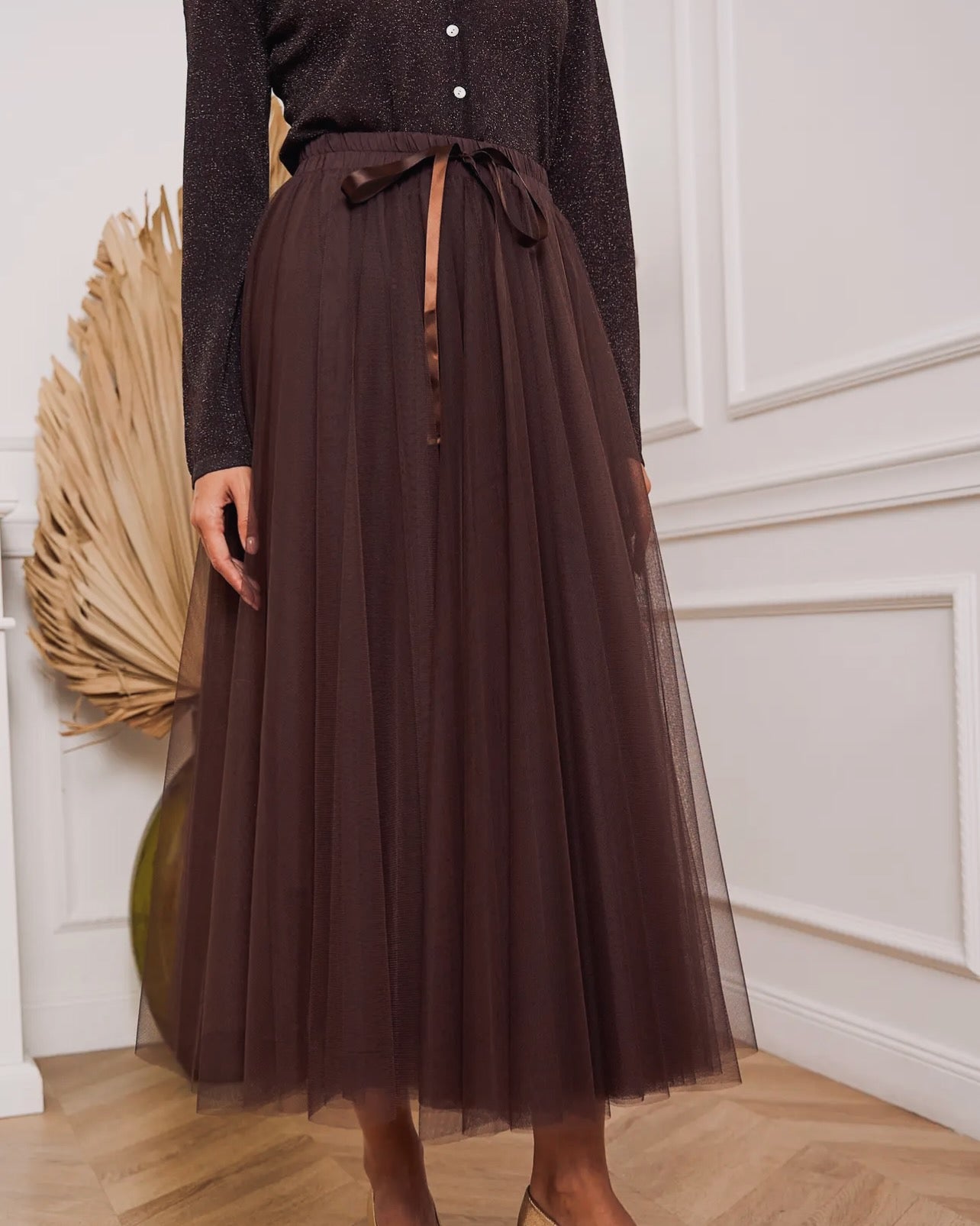 Choklate tylnederdel - Chokolade brun