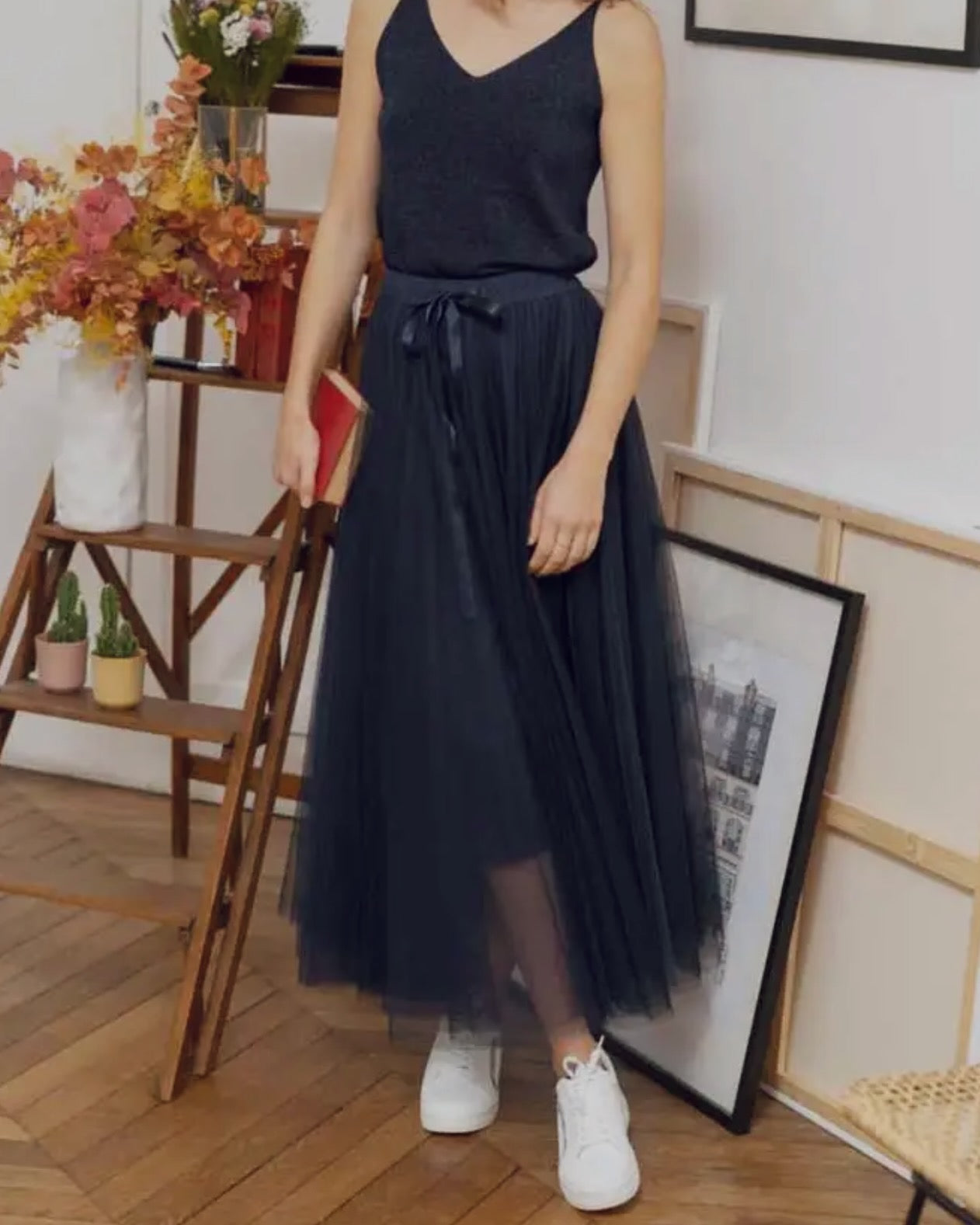 Choklate tylnederdel - Marine blå