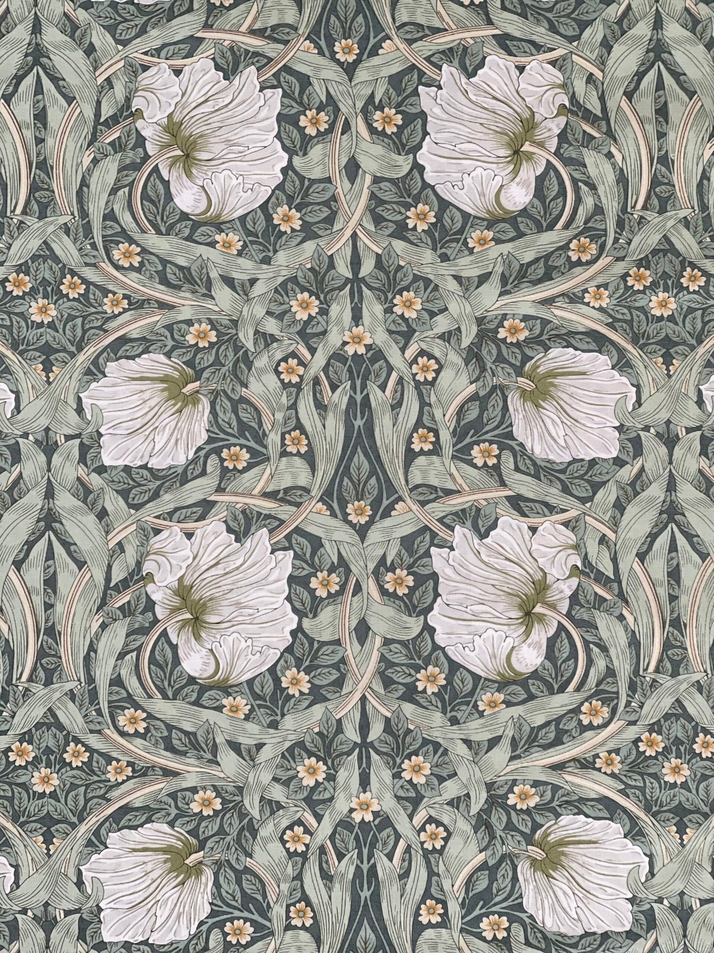 WM Stofstykke -Small Pimpernel - Oliven
