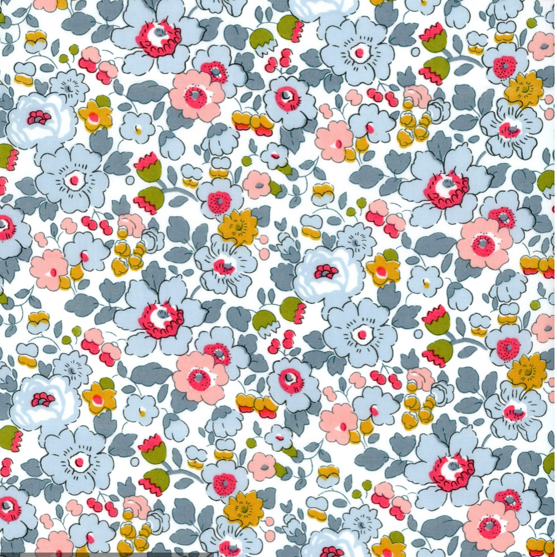 Baby dynebetræk i Liberty Fabric - Betsy