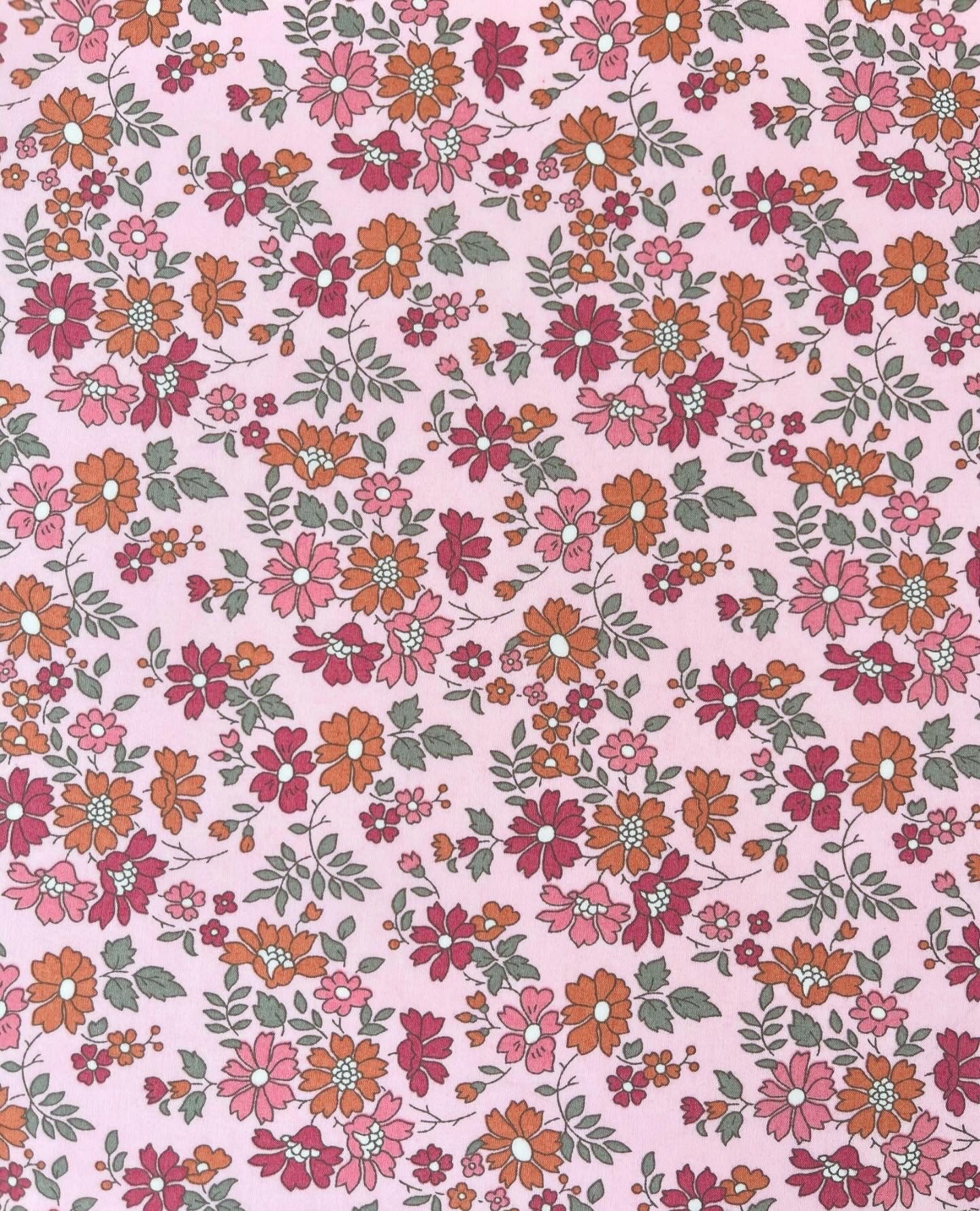 Liberty stofstykke - Capel Floral  / Rosa