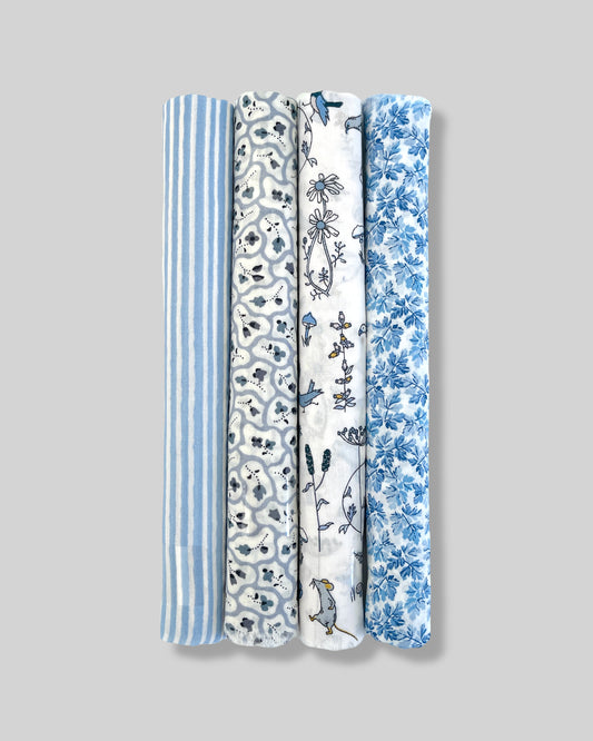 4 stk Liberty “Ninth” Baby blue