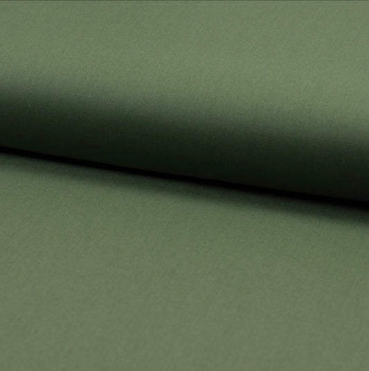 Cotton Poplin: Army