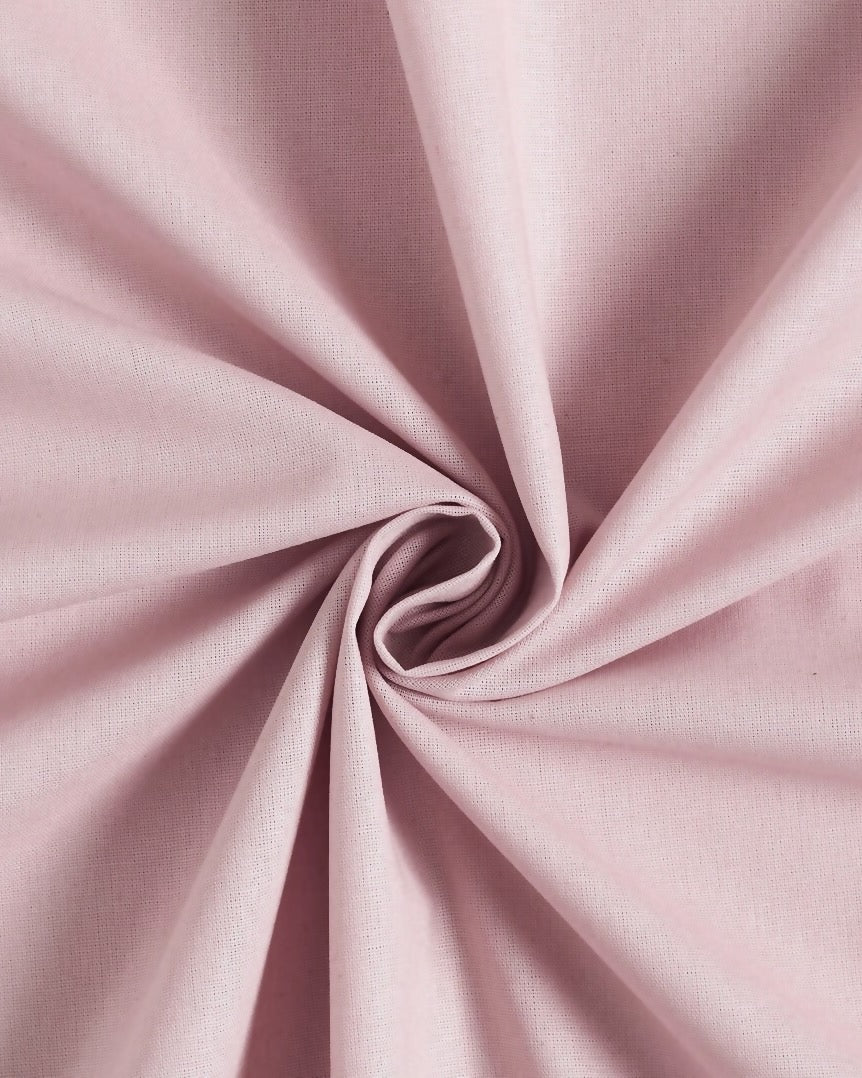 Bomuld Poplin: Støvet Lavendel