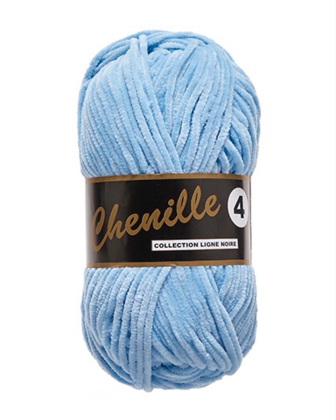 Velourgarn i lyseblå 