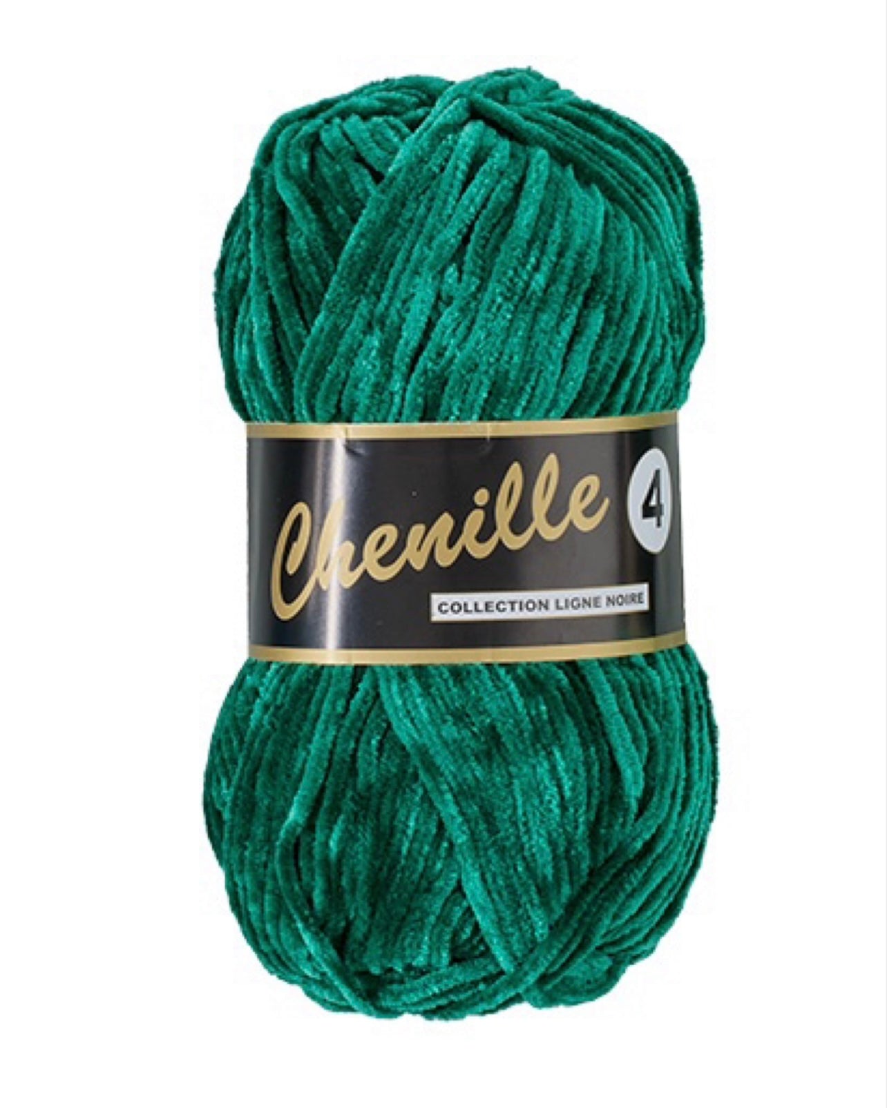 Velourgarn chenille 4 til hækling og strikning