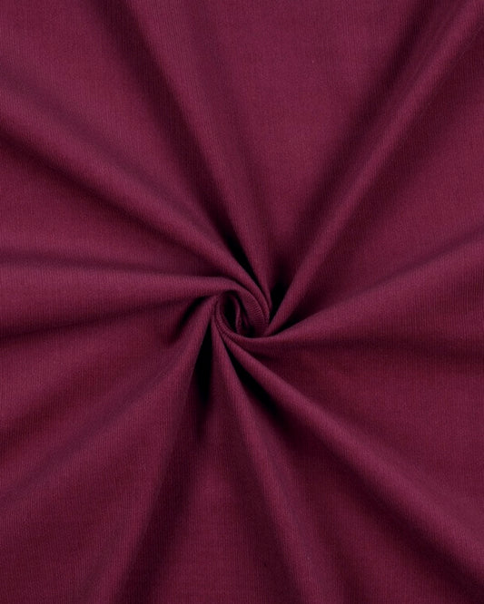 Grooved baby velvet - Wine red