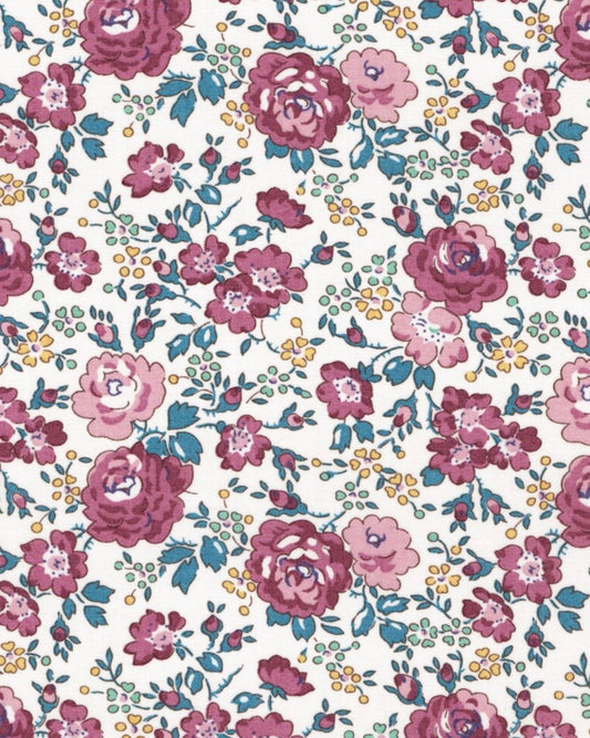 NYHED! Liberty stof tana lawn - Felicite / Lilla (PREORDER sendes i uge 43)