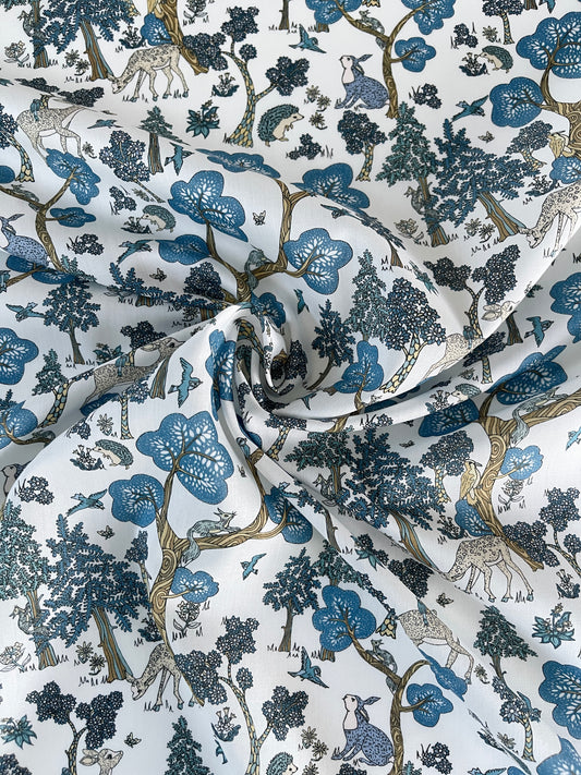 Baby dynebetræk i Liberty Fabric - Doe a deer