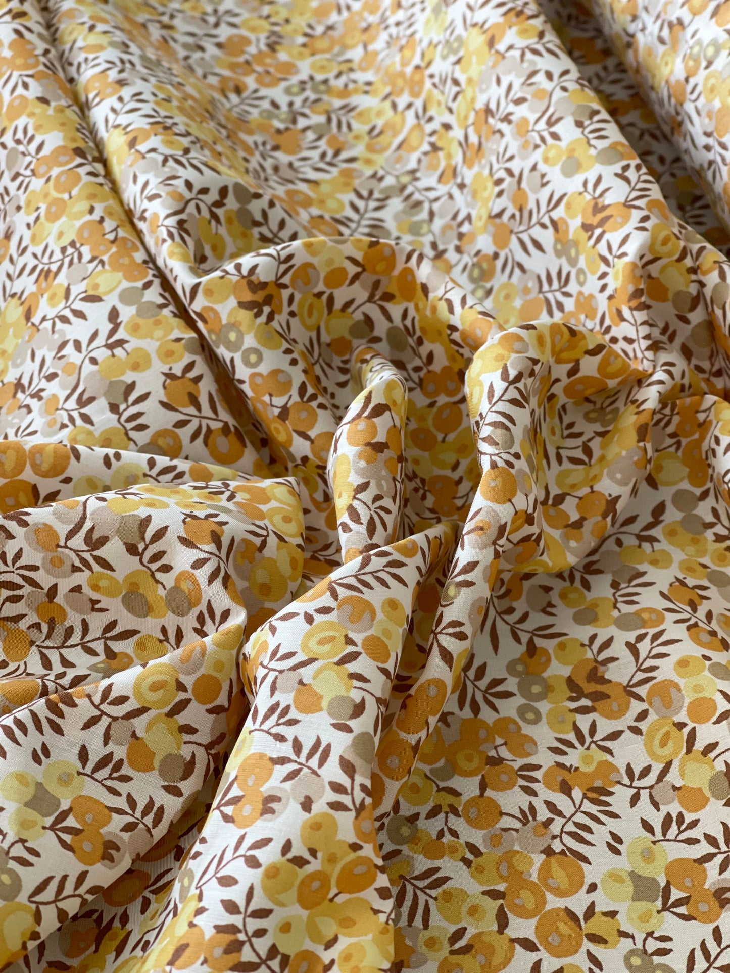 Liberty fabric piece - Wiltshire Yellow