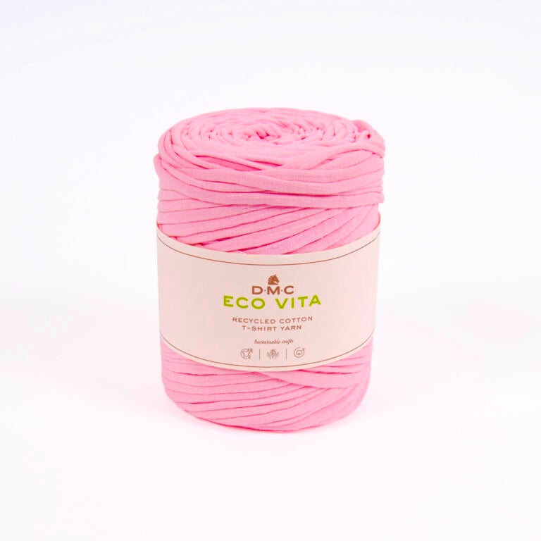 Eco vita T-shirt garn - Pink