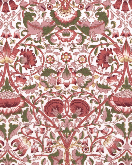 Liberty stof - Lodden / Rosa-grøn (Kommer snart)