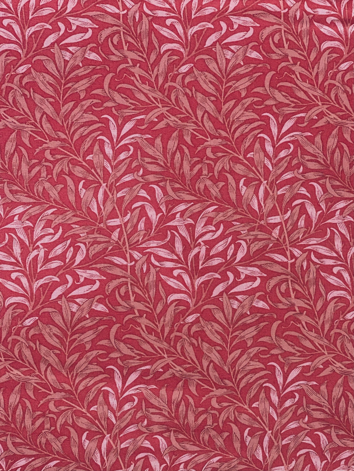 William Morris fabric / Willow Boughs - Red