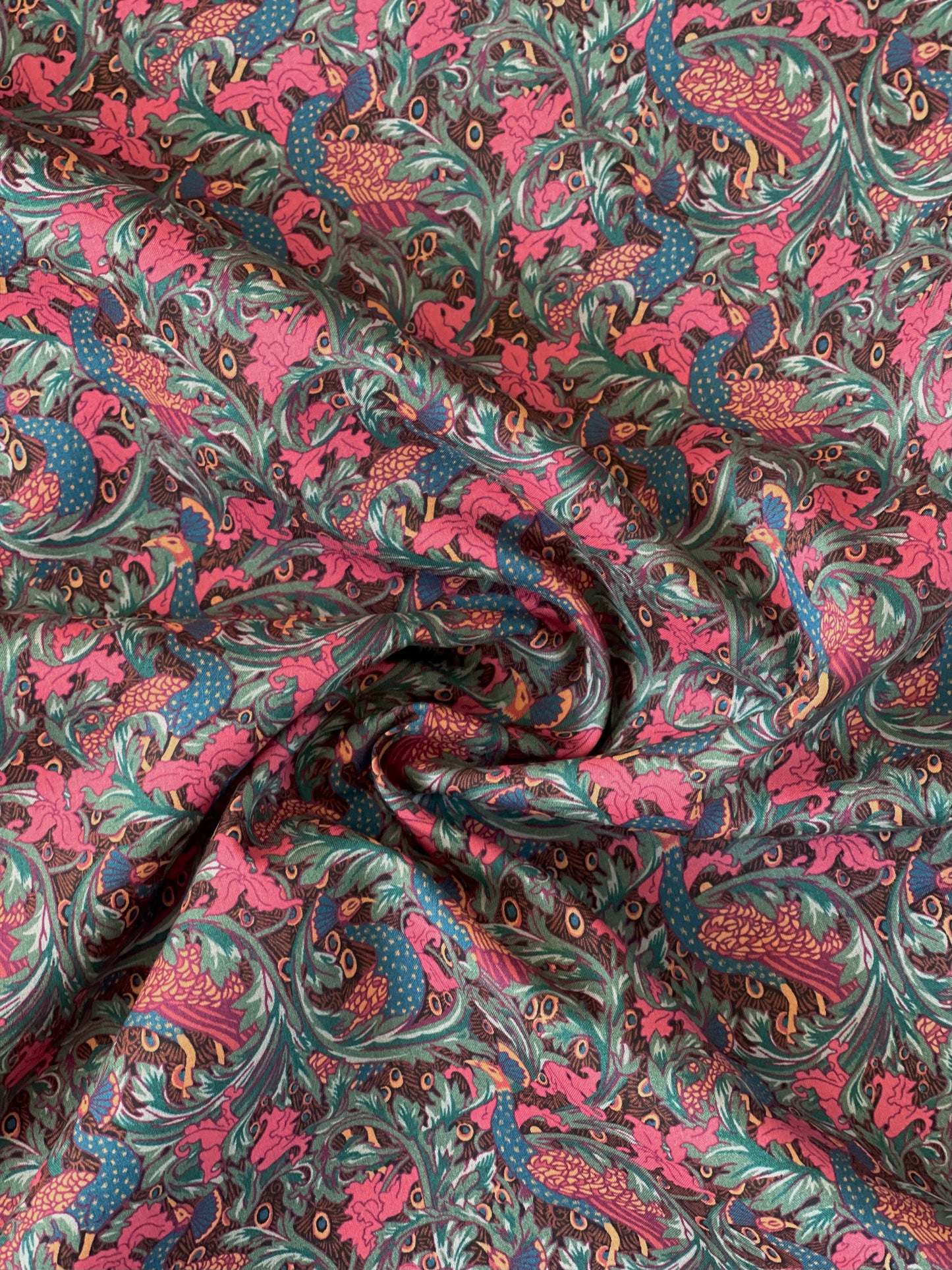 Liberty fabric - Eden's Awakening / Red