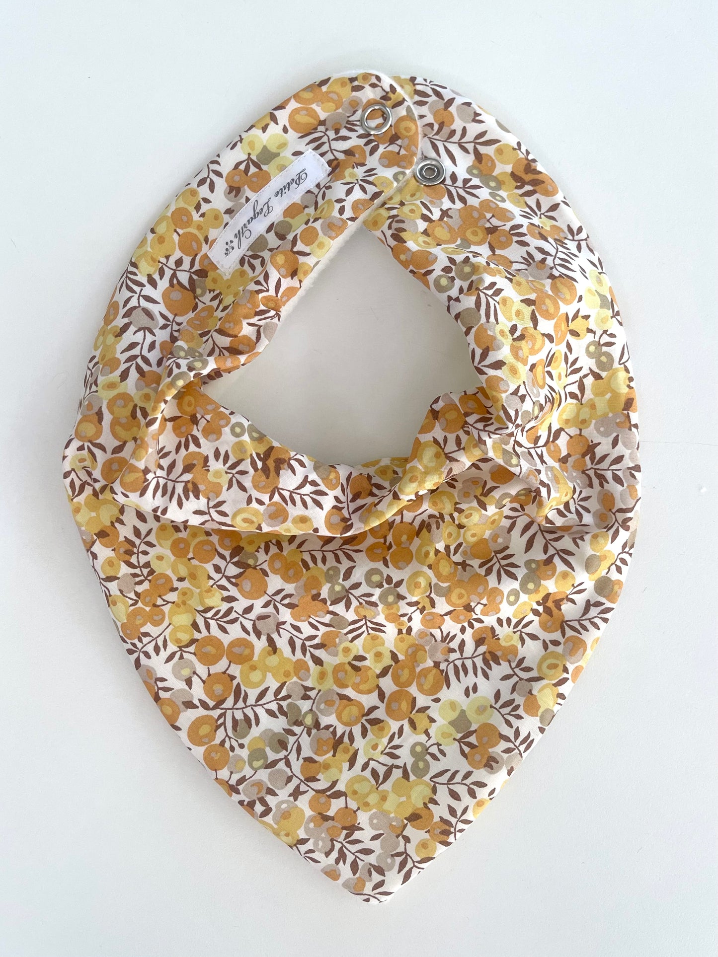 Saw bib in Liberty - Wiltshire Yellow