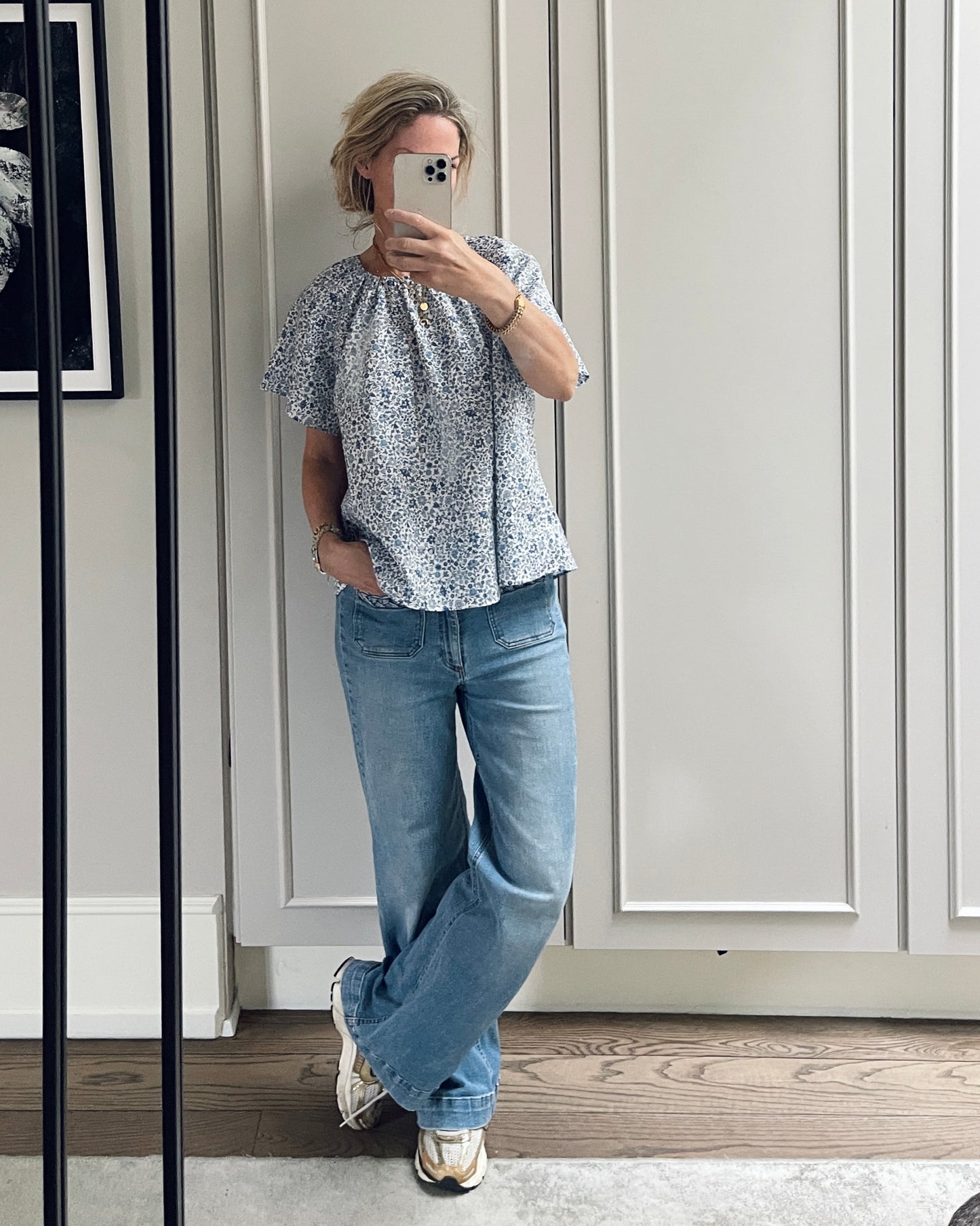 Sara top - Gordington/ Medium