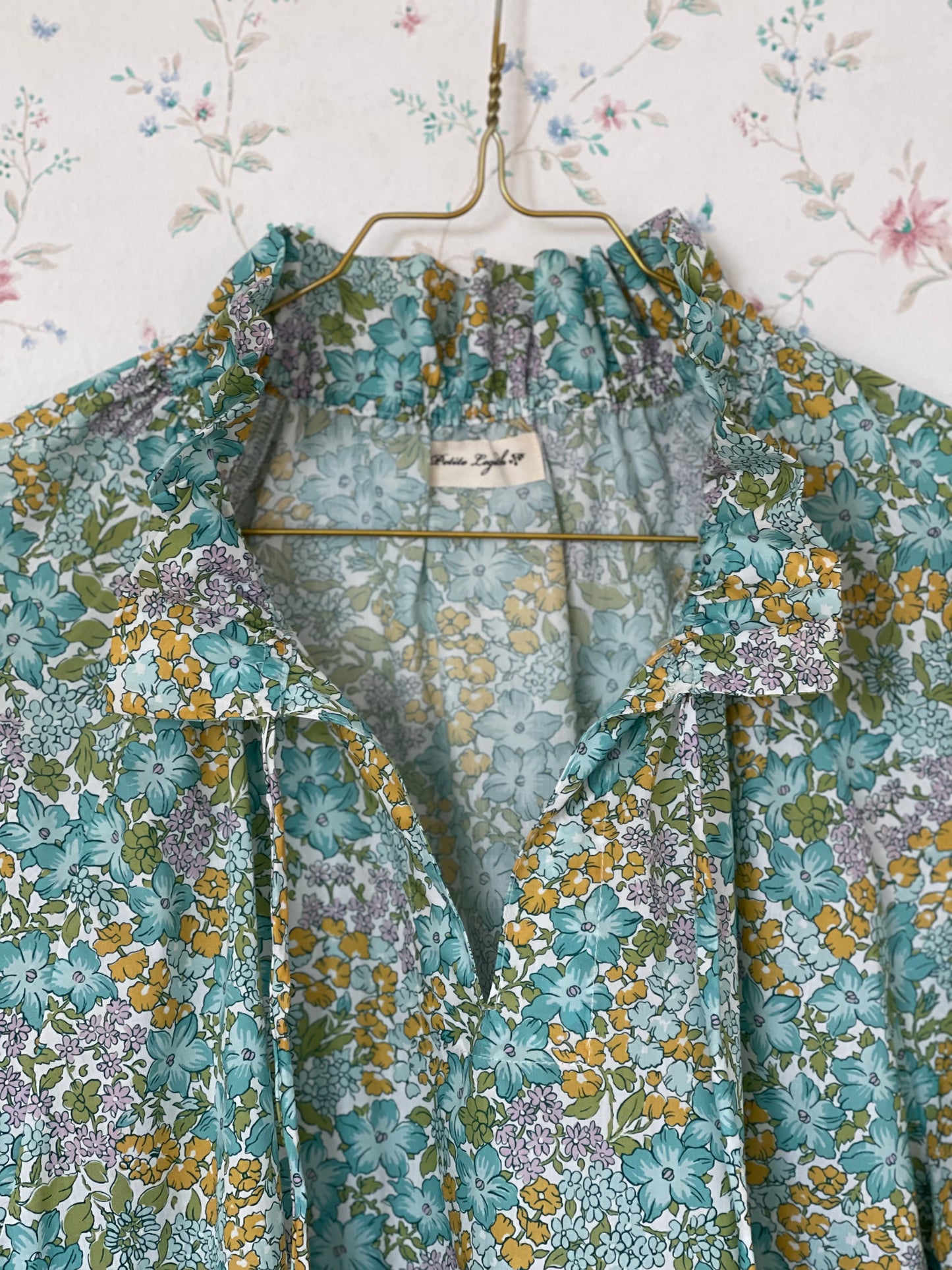 Fiona shirt blouse - ECO Lulworth Cove MEDIUM