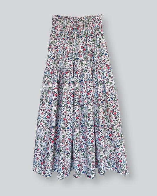 One size nederdel i Liberty med smock - Maxi / Tapestry