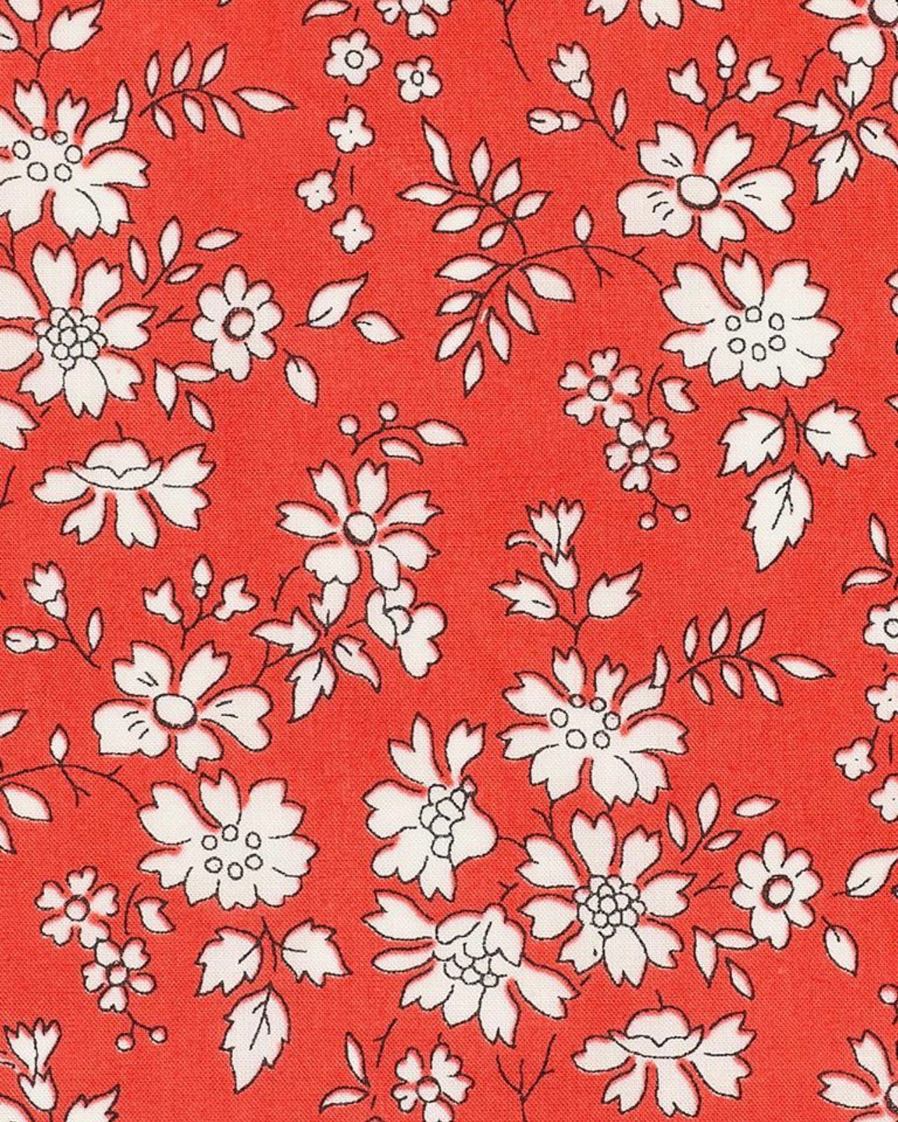 Liberty Stofstykke - Capel / Rød