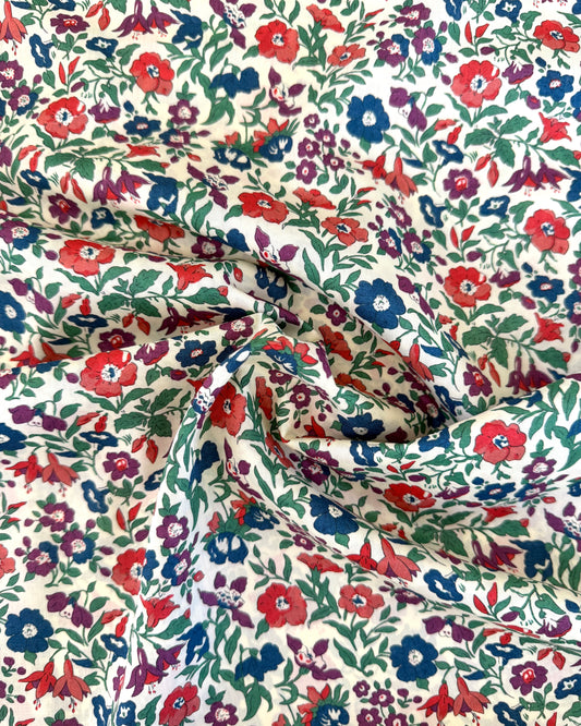 Baby dynebetræk i Økologisk Liberty Fabric - Mamie