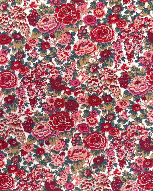 NYHED! Liberty stof tana lawn - Elysian Day / Magenta