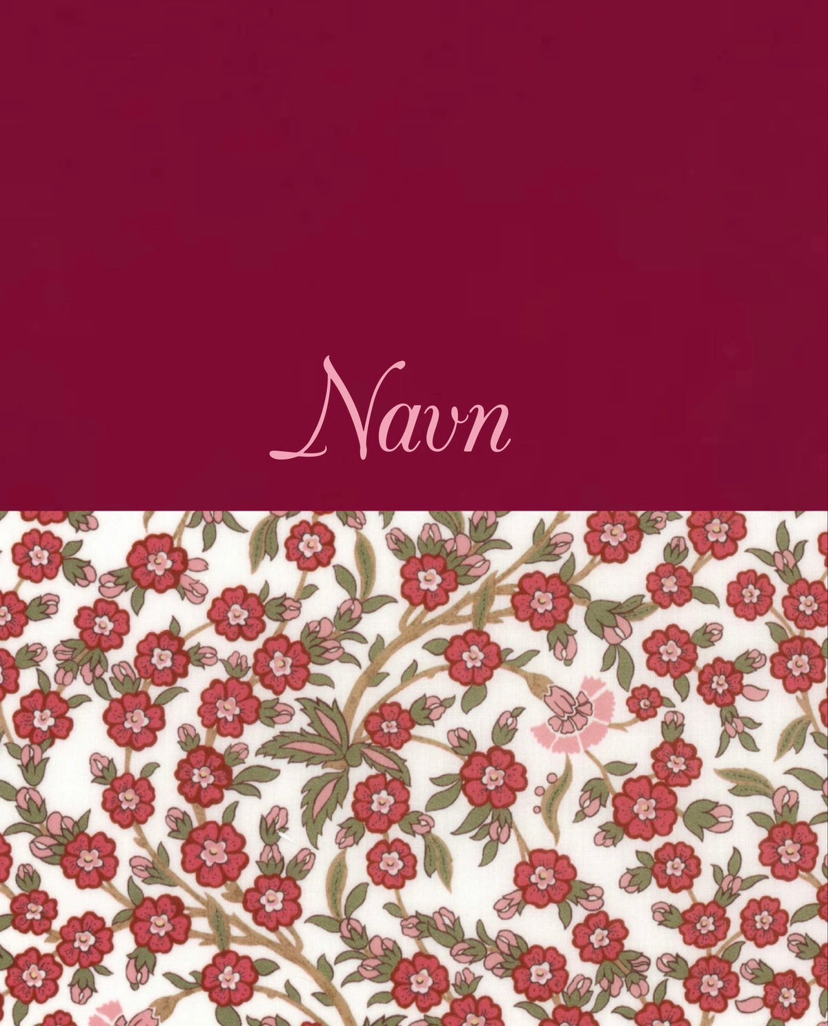 Julesokker med navn TILBUD - Empress
