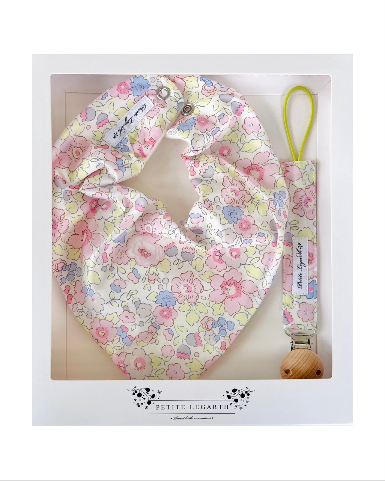 Gaveæske med savlesmæk + suttesnor / Limited Betsy lime