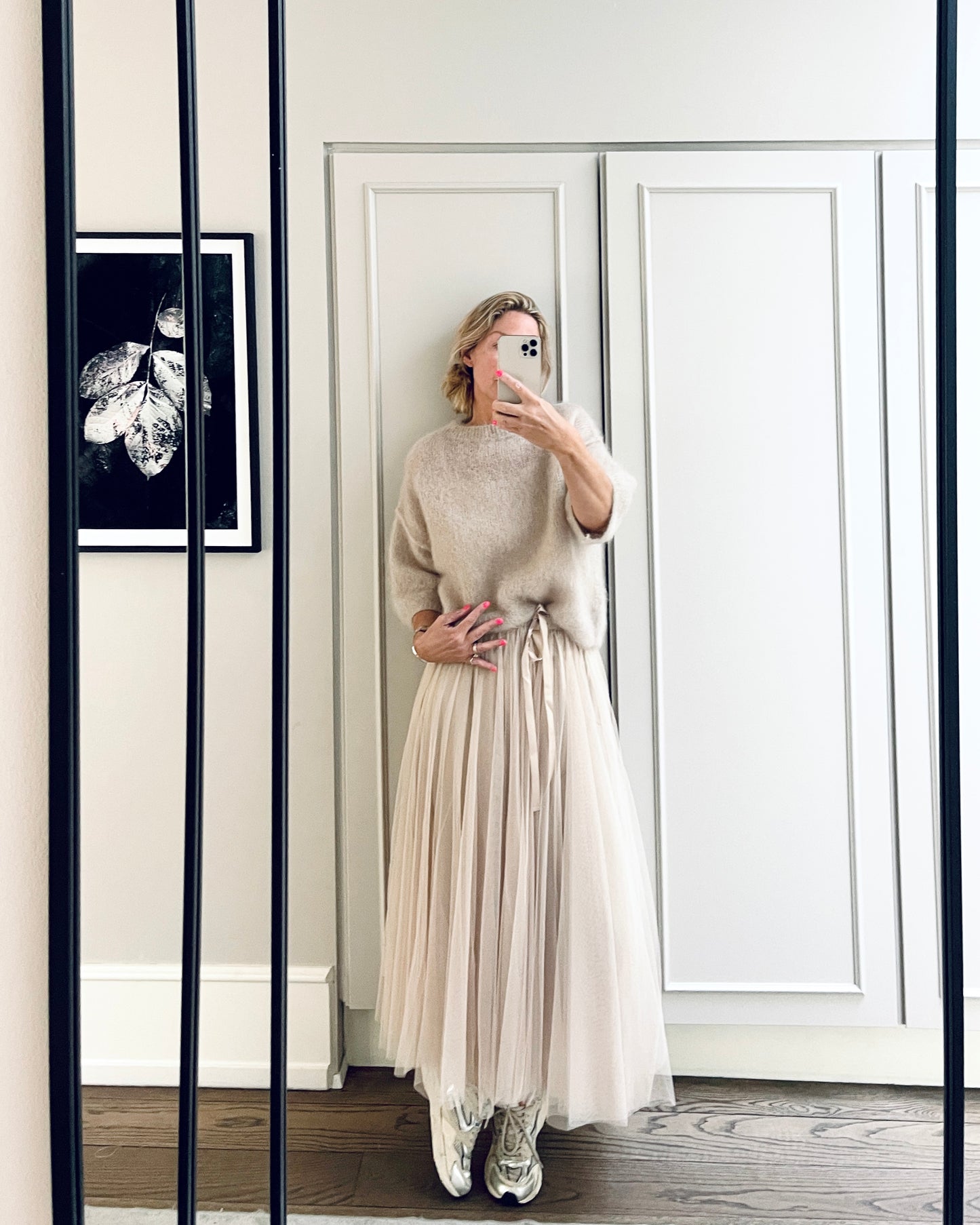 Choklate tylnederdel  - Beige