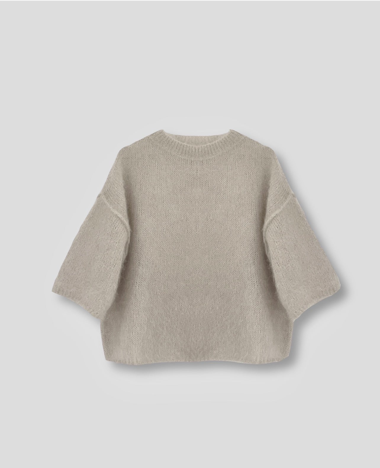 Naïs mohair strik - Beige