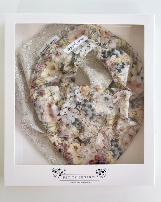 Gavepakke med 2 savlesmække  / Grå TILBUD