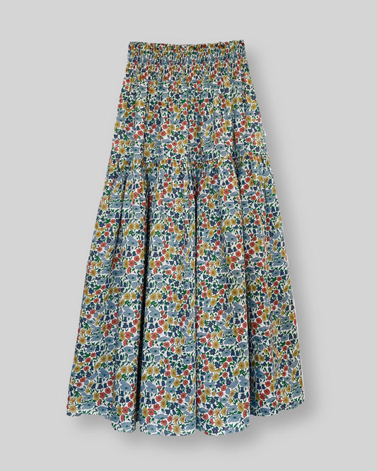 One size nederdel i Liberty med smock - Maxi / Poppy and Daisy