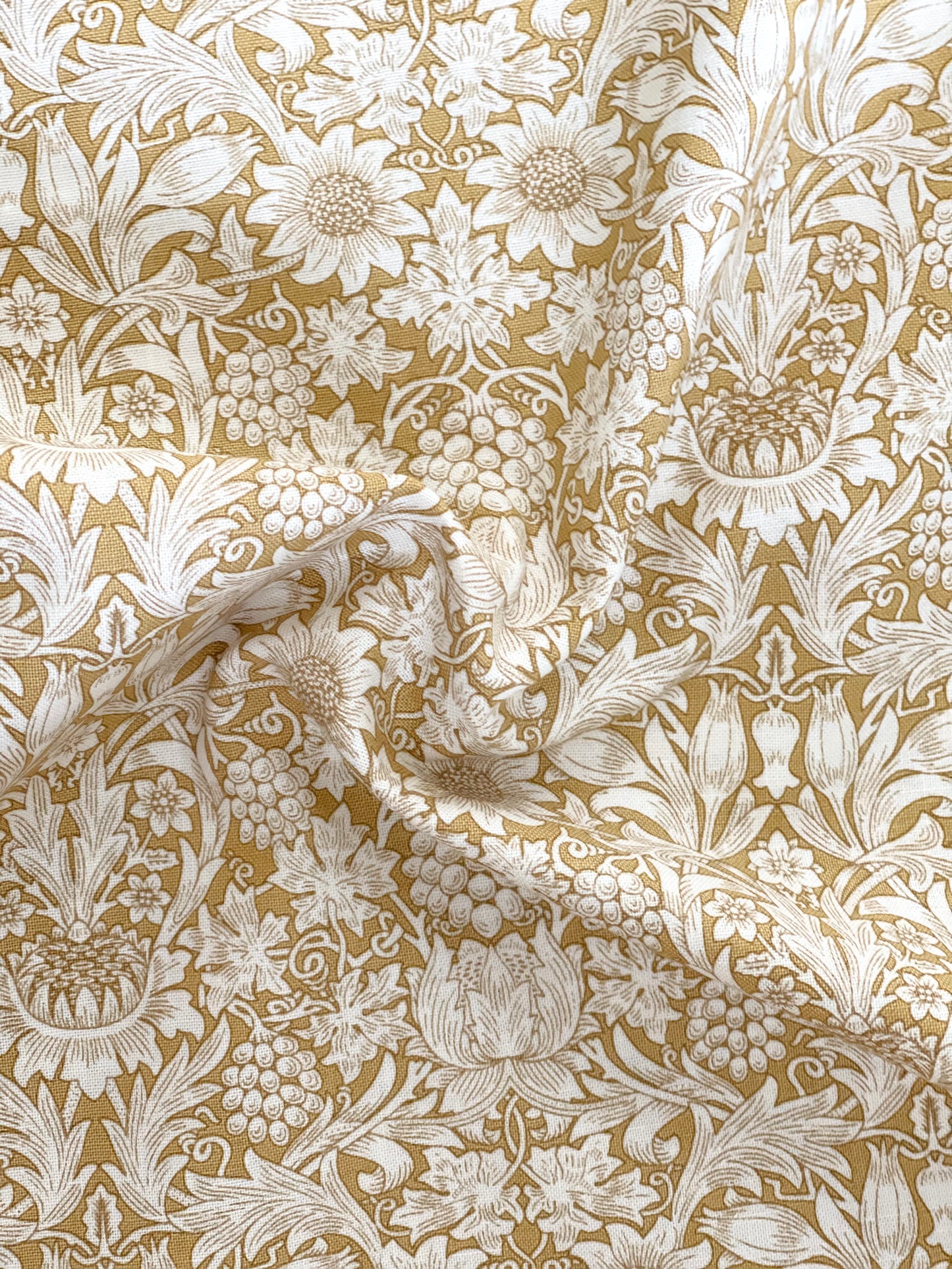 William Morris fabric / Sunflower