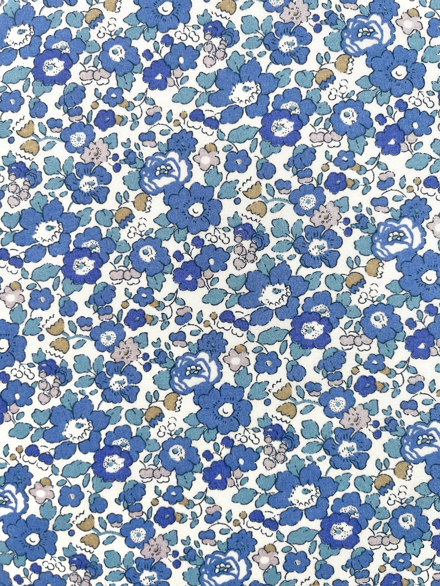 Liberty stofstykke - Betsy Ann / Blå