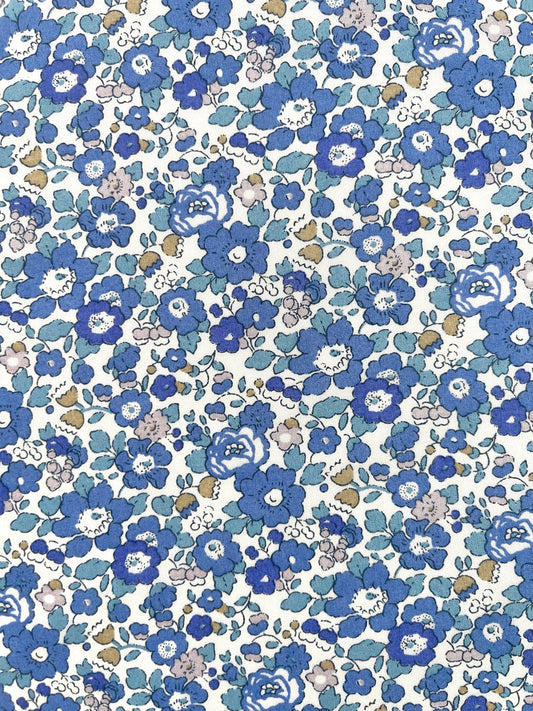 Liberty stofstykke - Betsy Ann / Blå