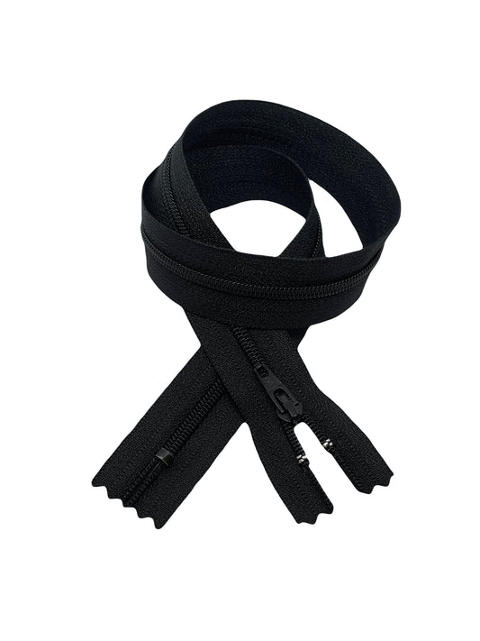 YKK zipper plastic - L 50 cm / Black 