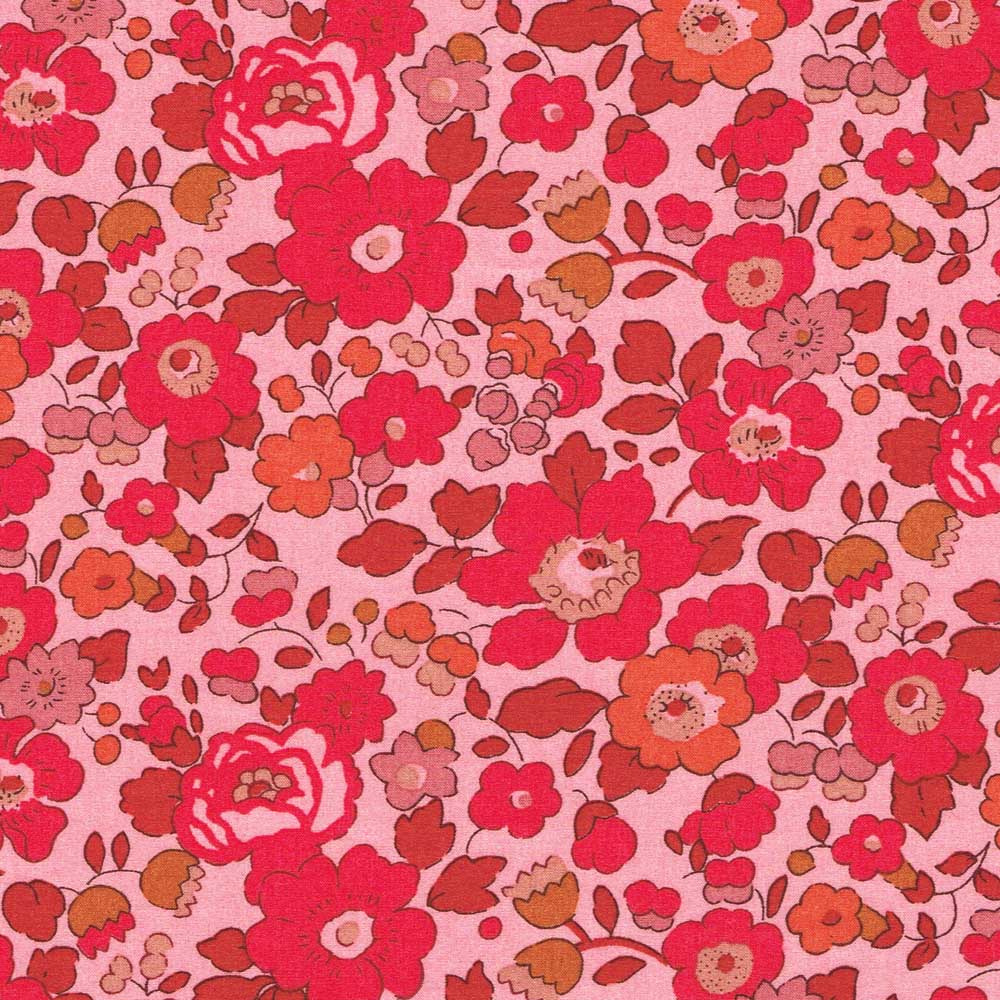 Liberty fabric piece - Betsy Pink