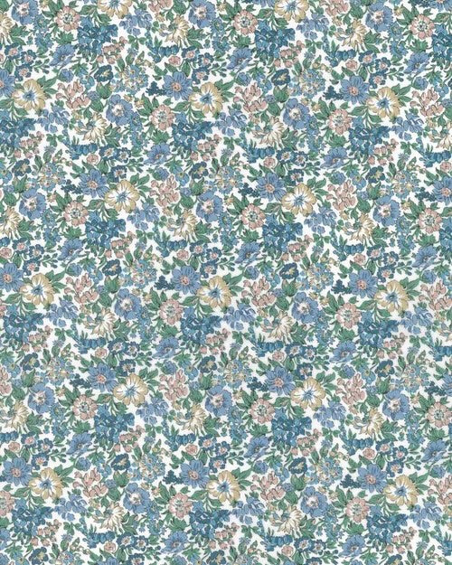 Liberty fabric - Betsy / Blue-Pink 