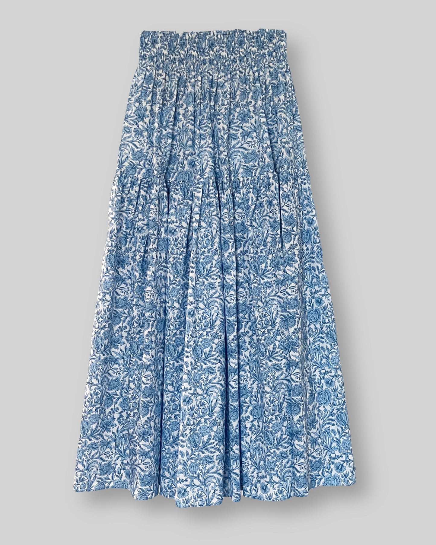 One size nederdel i Liberty med smock - Maxi / Sambourne Blå