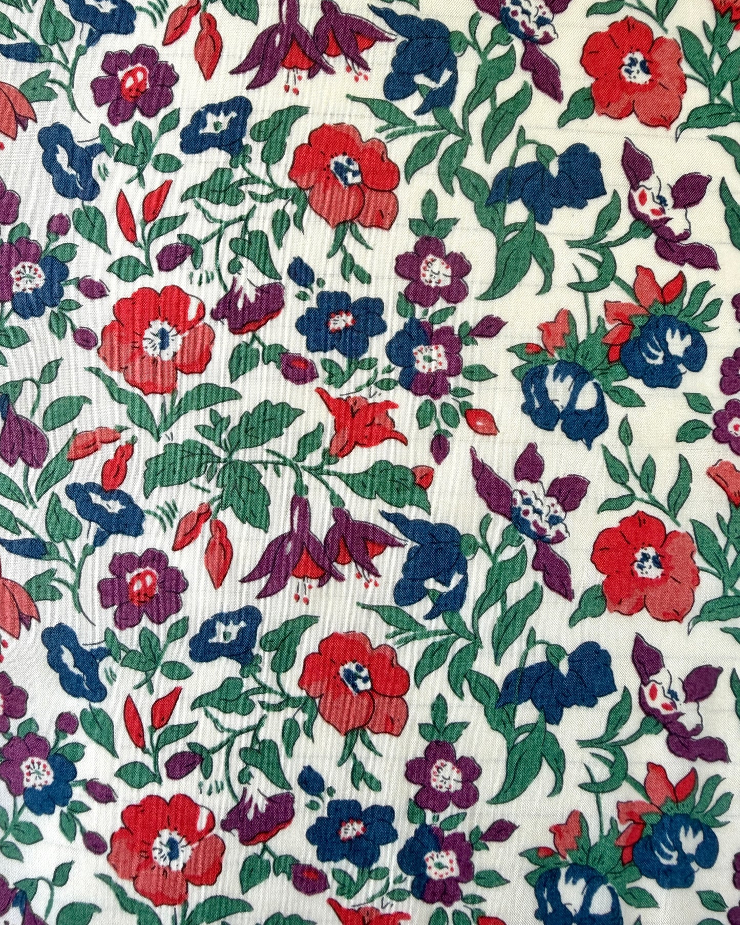 Øko Liberty stof tana lawn - Mamie