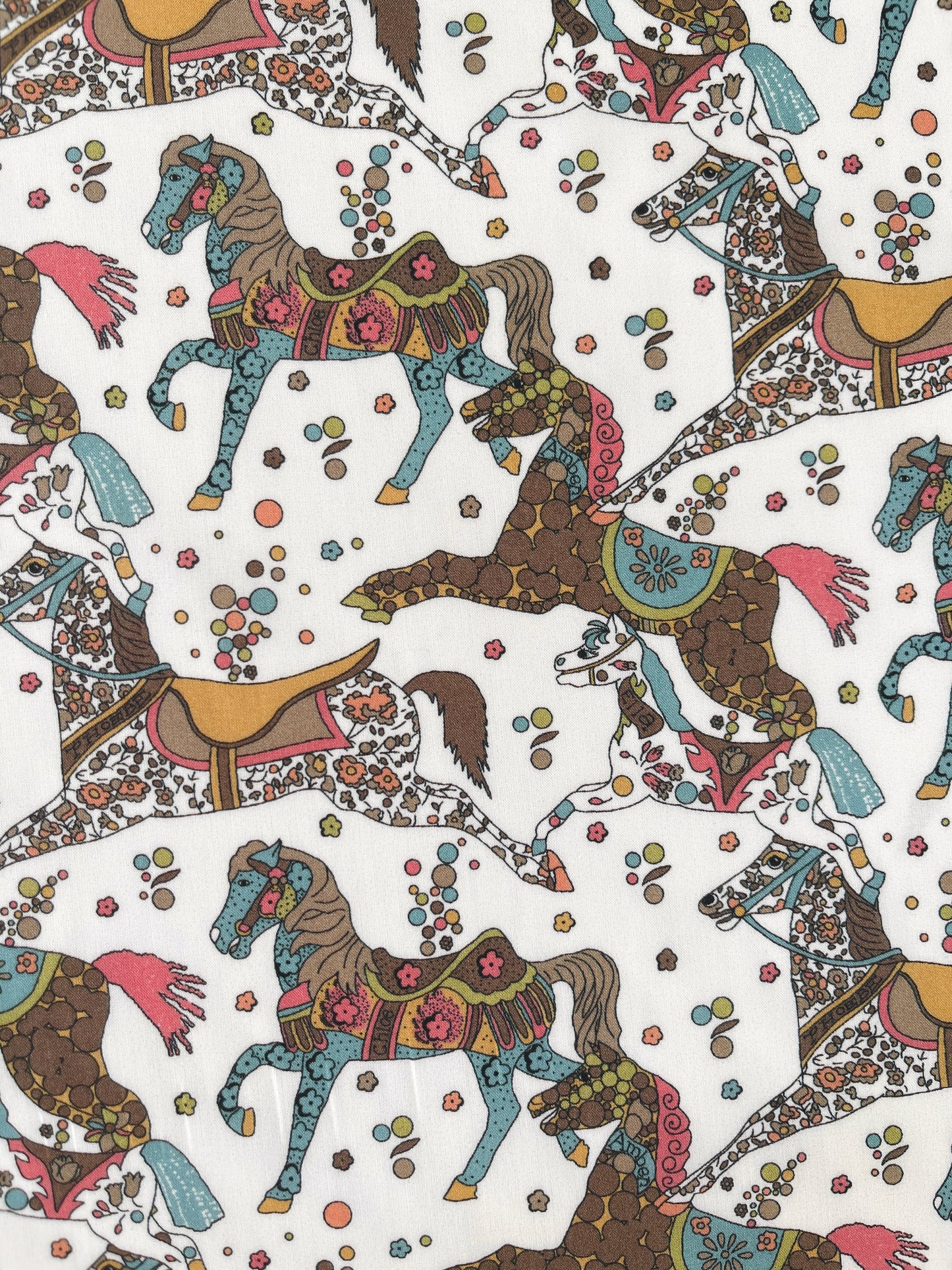 Baby dynebetræk i Liberty Fabric - My little pace Multi