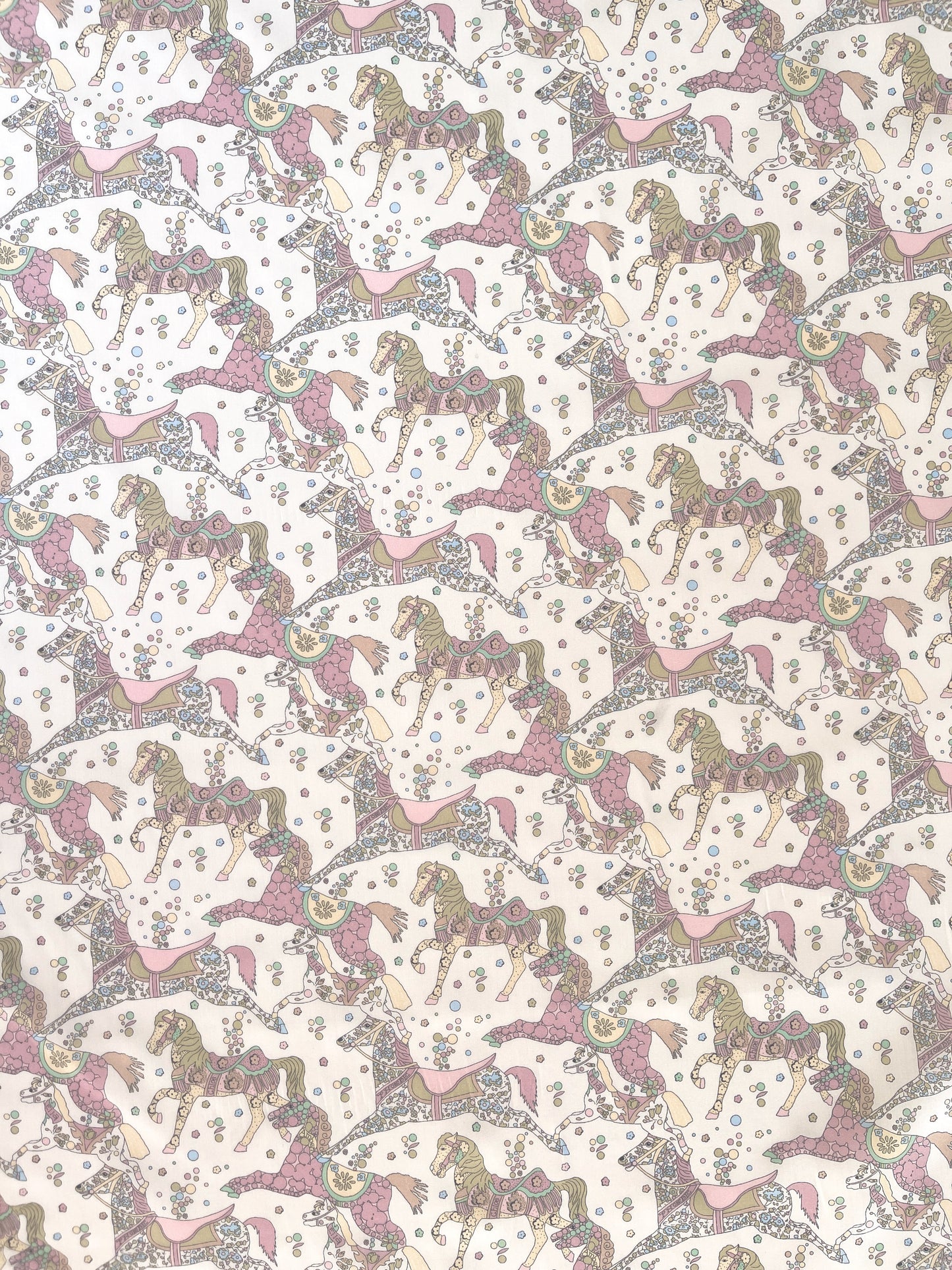 Baby dynebetræk i Liberty Fabric - My little pace pastel