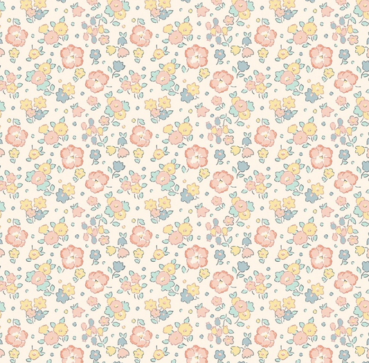 Liberty Quilt -  Seaside blossom / Peach