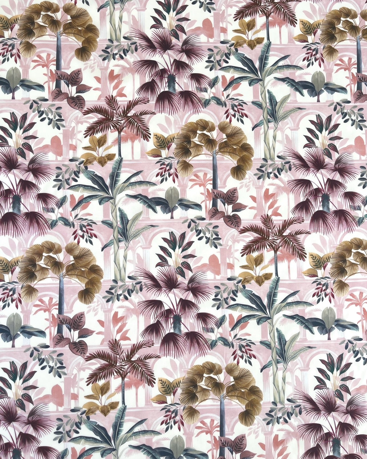 KOMMER SNART Liberty stof tana lawn - Tropical  / Rosa
