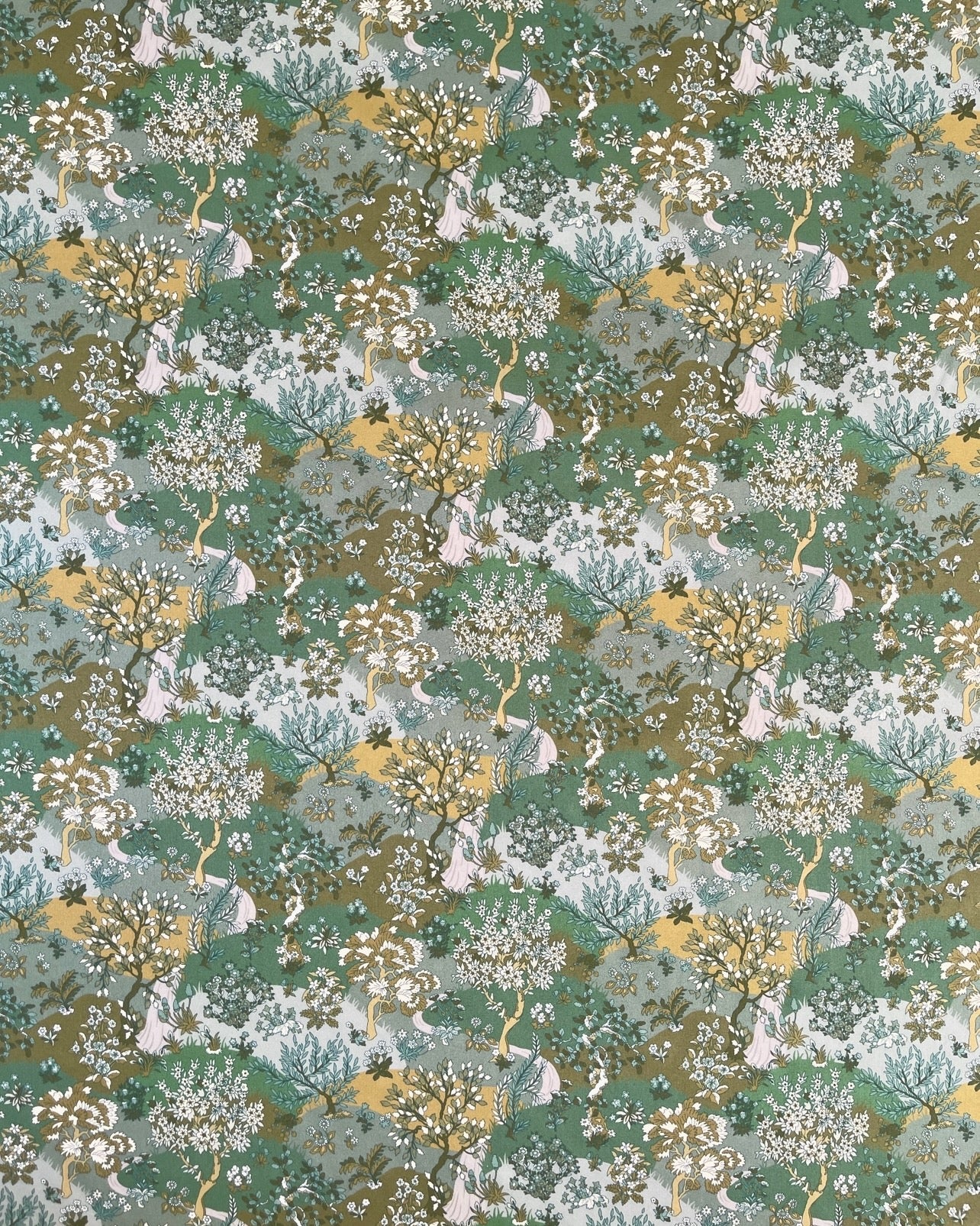 KOMMER SNART Liberty stof tana lawn - Little  / Grøn