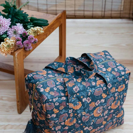 Amy rejsetaske - Blomster