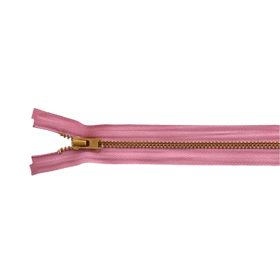YKK lynlås - L 40 cm / Metal - Gl.Rosa