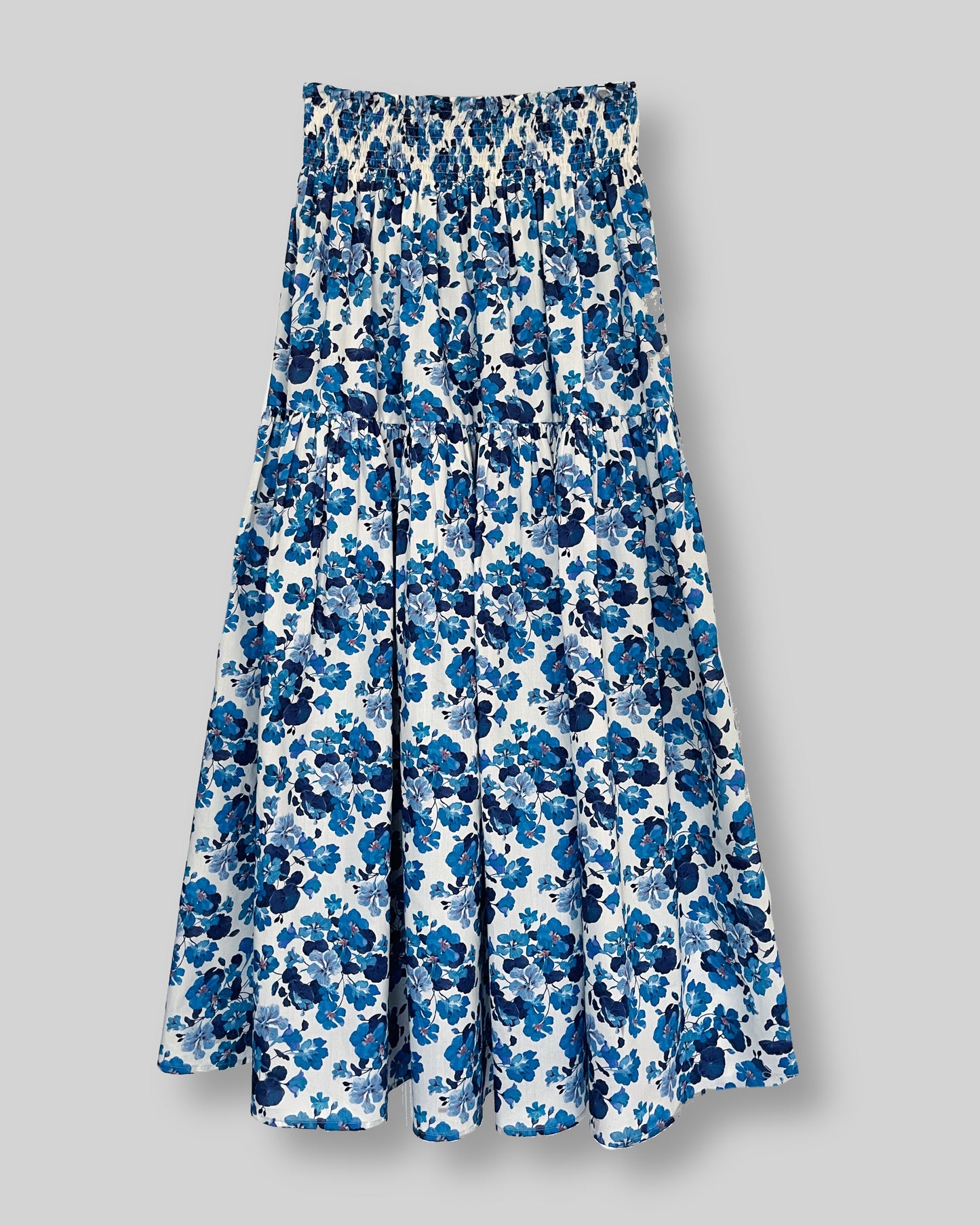 KOMMER SNART One size nederdel i Liberty med smock - Maxi / Painted