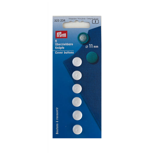 Cover buttons 11 mm / 6 pcs